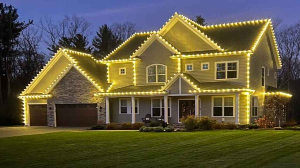 how much for christmas light installation